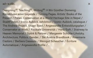 Atelier Dreibholz homepage website preview