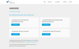 CDI Ingenieure homepage website preview