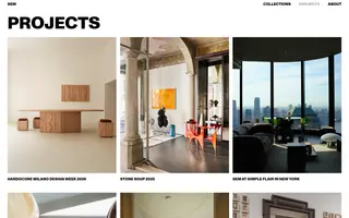SEM Milano homepage website preview