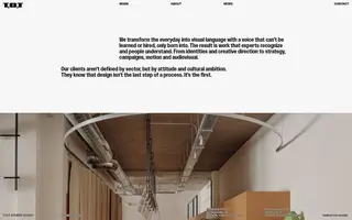 T.O.T homepage website preview