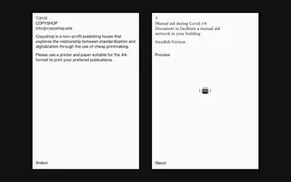 Copyshop homepage website preview