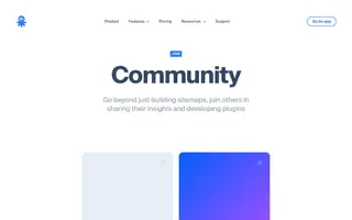 Octopus homepage website preview