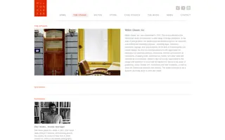 Milton Glaser homepage website preview