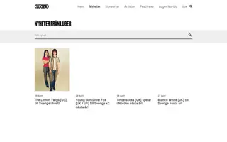 Luger homepage website preview