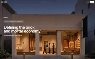 Bonside homepage website preview