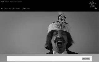 Nabis Filmgroup homepage website preview