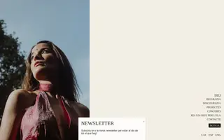 Judit Neddermann homepage website preview