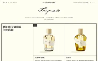 WienerBlut homepage website preview
