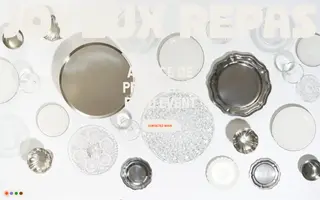 Joyeux Repas homepage website preview