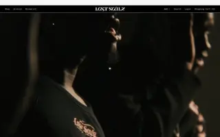 Lost Soulz homepage website preview