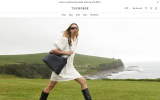 The Horse homepage website preview