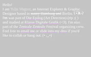 Yulia Wagner homepage website preview