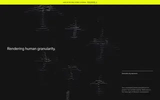 Aaru homepage website preview