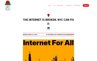 Techaction homepage website preview