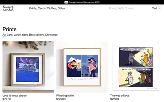 Lorraine Sorlet homepage website preview