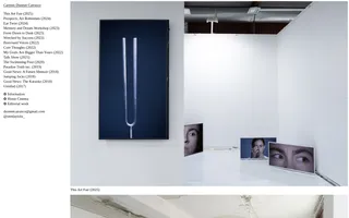 Carmen Dusmet Carrasco homepage website preview