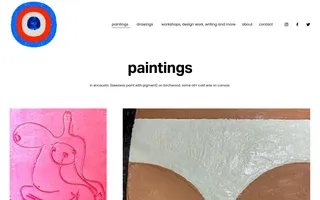 rosenworld homepage website preview