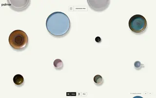 Palmer homepage website preview