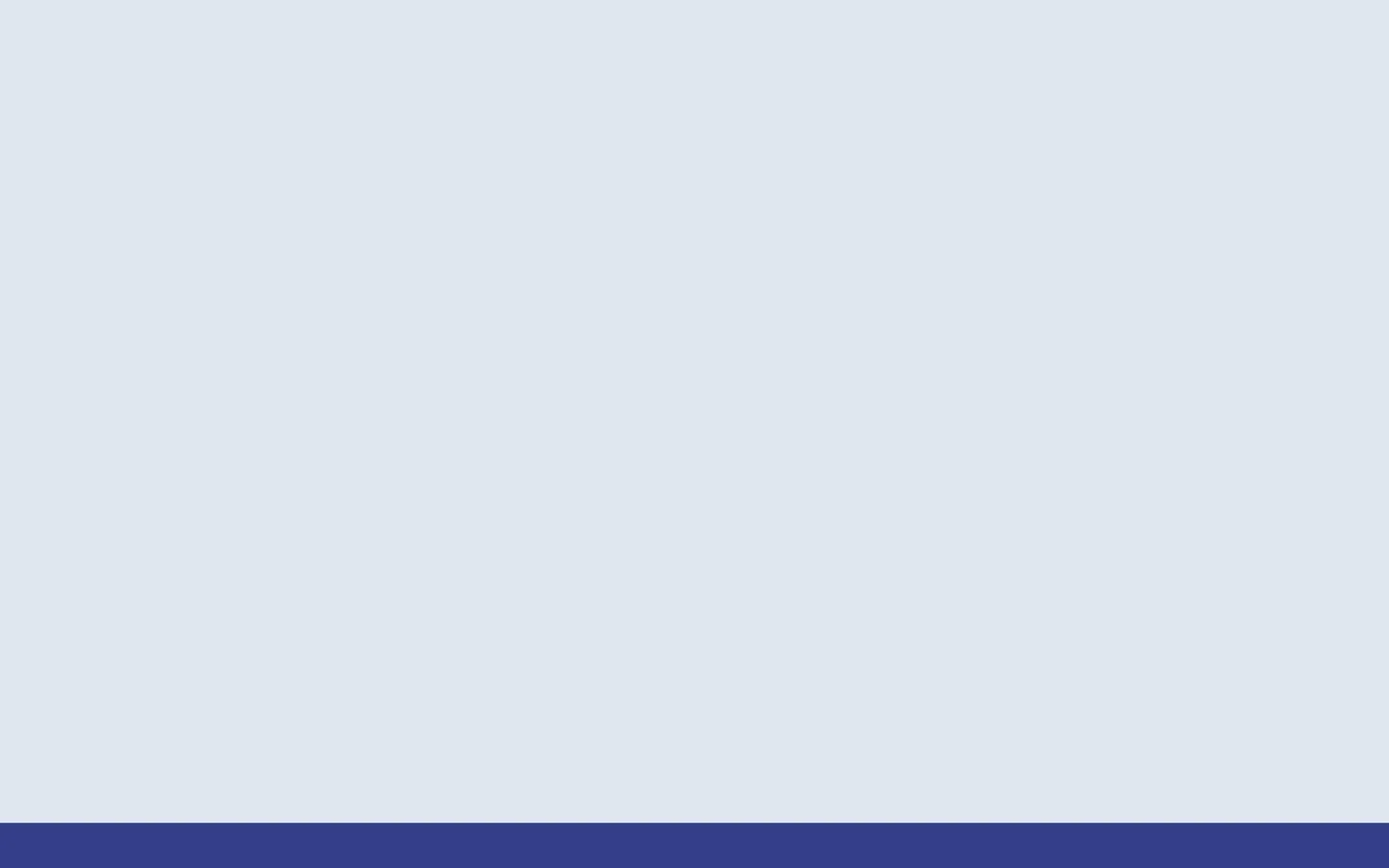 The desktop page features a dark blue hero section with the headline 'À propos de nous' and a brief mission statement. Below, a white content area contains text sections about the organization's mission and community, followed by a grid of team member profiles with names, titles, and contact information. The layout is clean with a top navigation bar containing a logo, menu icon, and user profile icon.
