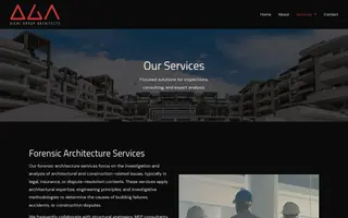 Diehl Group Architects homepage website preview