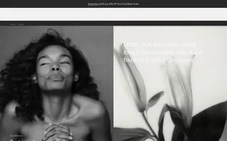 Lobie homepage website preview