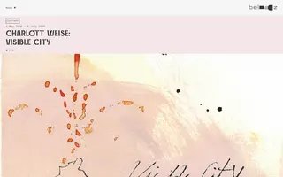 Belmacz homepage website preview