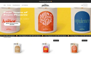 From Phoenix homepage website preview
