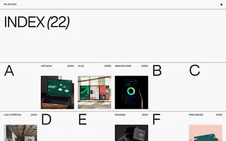 Fix Studio homepage website preview