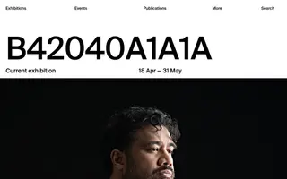 The Physics Room homepage website preview