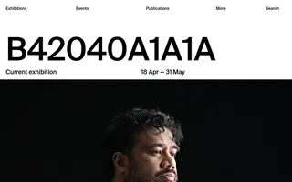The Physics Room homepage website preview