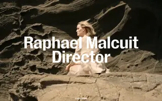 Raphael Malcuit homepage website preview