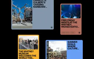 Meatpacking District NYC homepage website preview