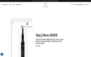 Blind Barber homepage website preview