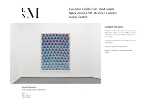 LNM homepage website preview