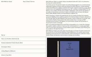 Oak Park Studio homepage website preview