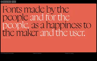 Bureau Brut homepage website preview