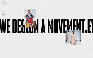 Choreograffiti homepage website preview