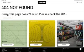 Freitag homepage website preview