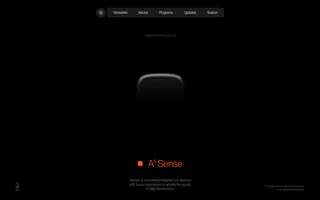 Augen Pro homepage website preview