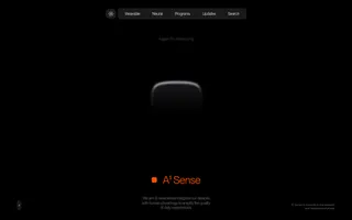 Augen Pro homepage website preview