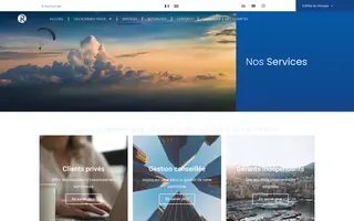 Banque Richelieu Monaco homepage website preview
