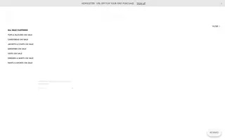 Crush Collection homepage website preview