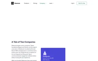 Sleeknote | Engage Your Visitors with On-Site Messages homepage website preview