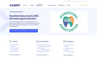 KNMT homepage website preview