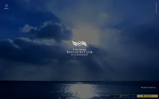Baycourtclub homepage website preview
