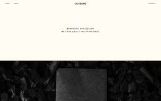Jili Buro homepage website preview