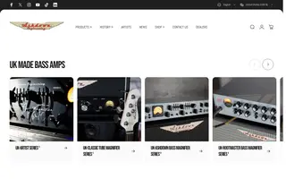 Ashdown Engineering homepage website preview
