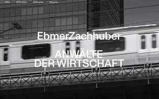 ebmerzachhuber.at homepage website preview