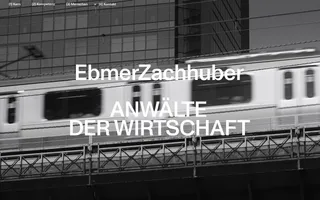 ebmerzachhuber.at homepage website preview