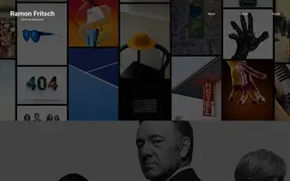 Ramon Fritsch homepage website preview